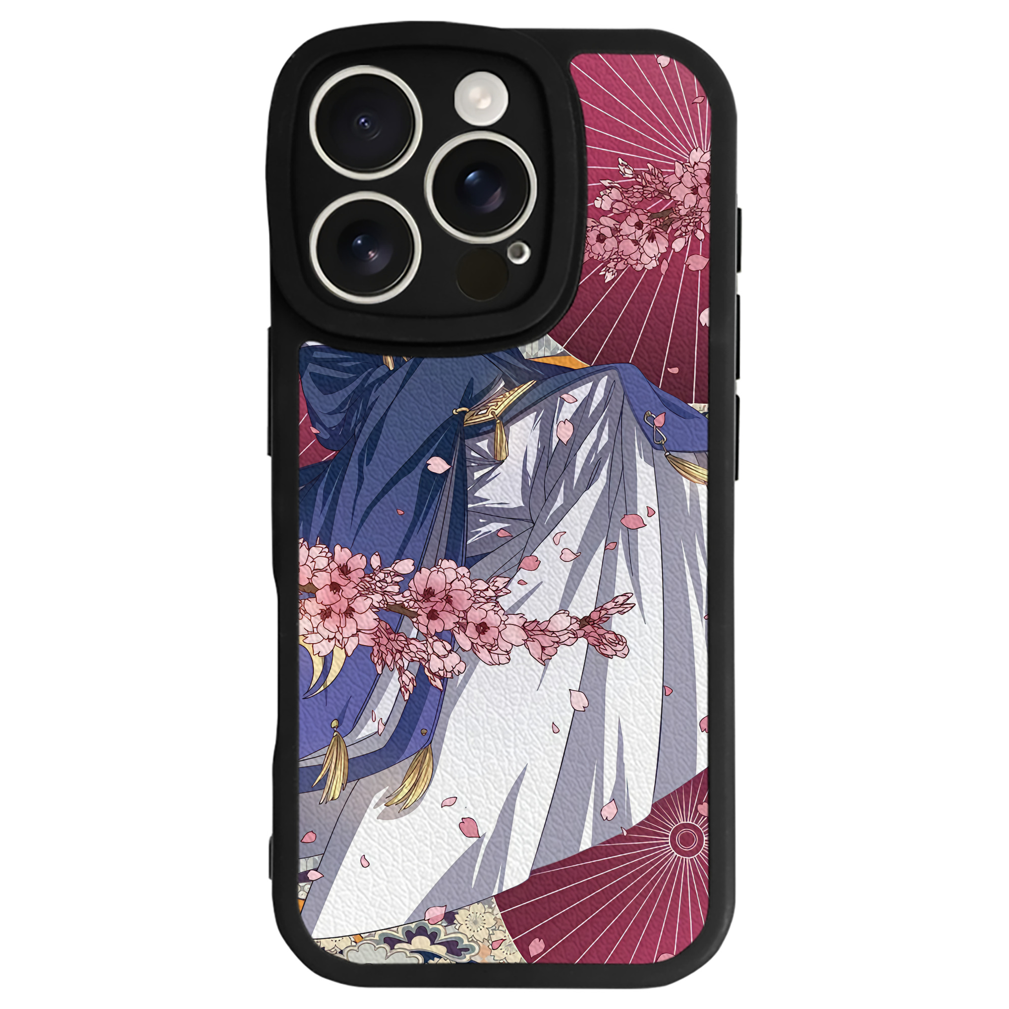 （画像用） 刀剣乱舞 Touken Ranbu 【iPhone 16シリーズ対応】シリコンスマホケース（レザー調） 材質：シリコン
